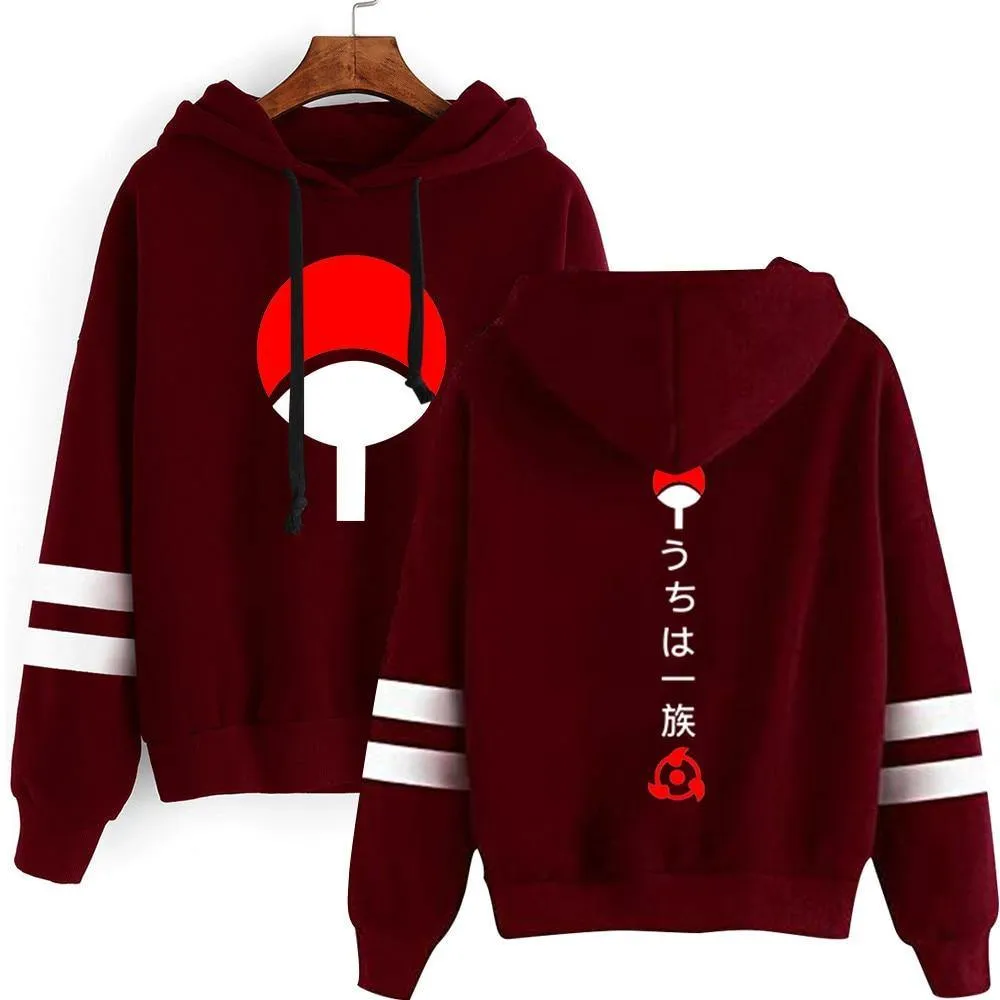 Anime Naruto Uchiha Sasuke Hoodie