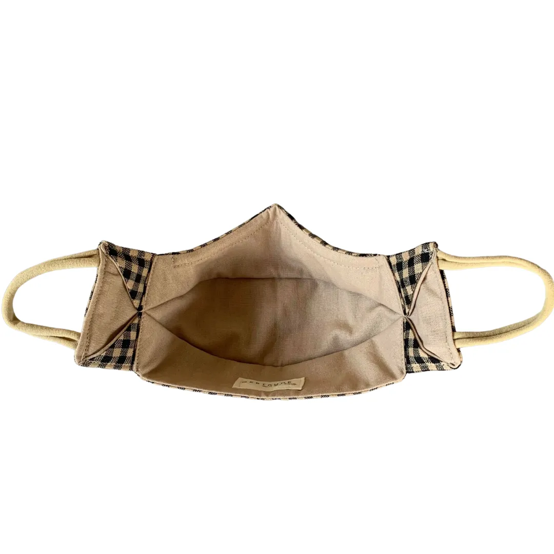 Black & Tan 3D Face Mask