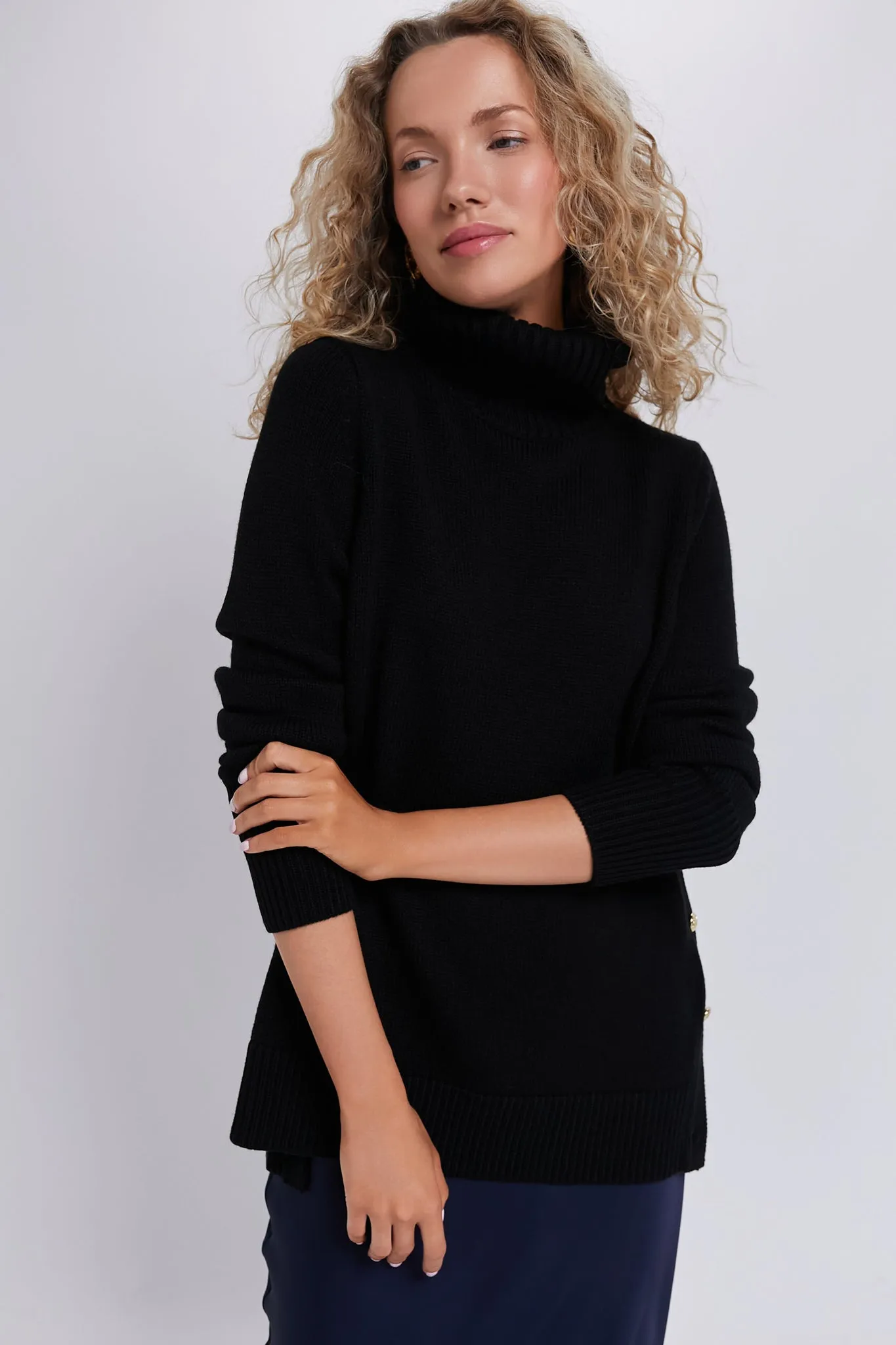 Black Sophia Sweater