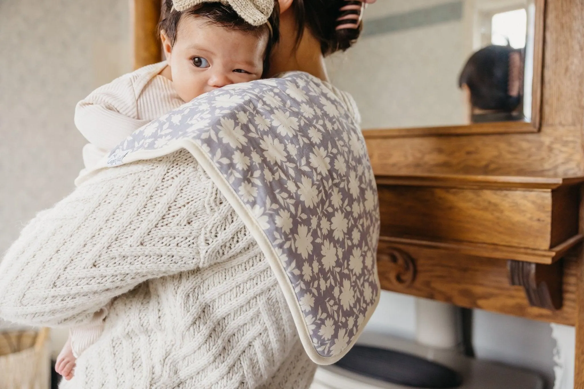 Burp Cloth Set - Lacie