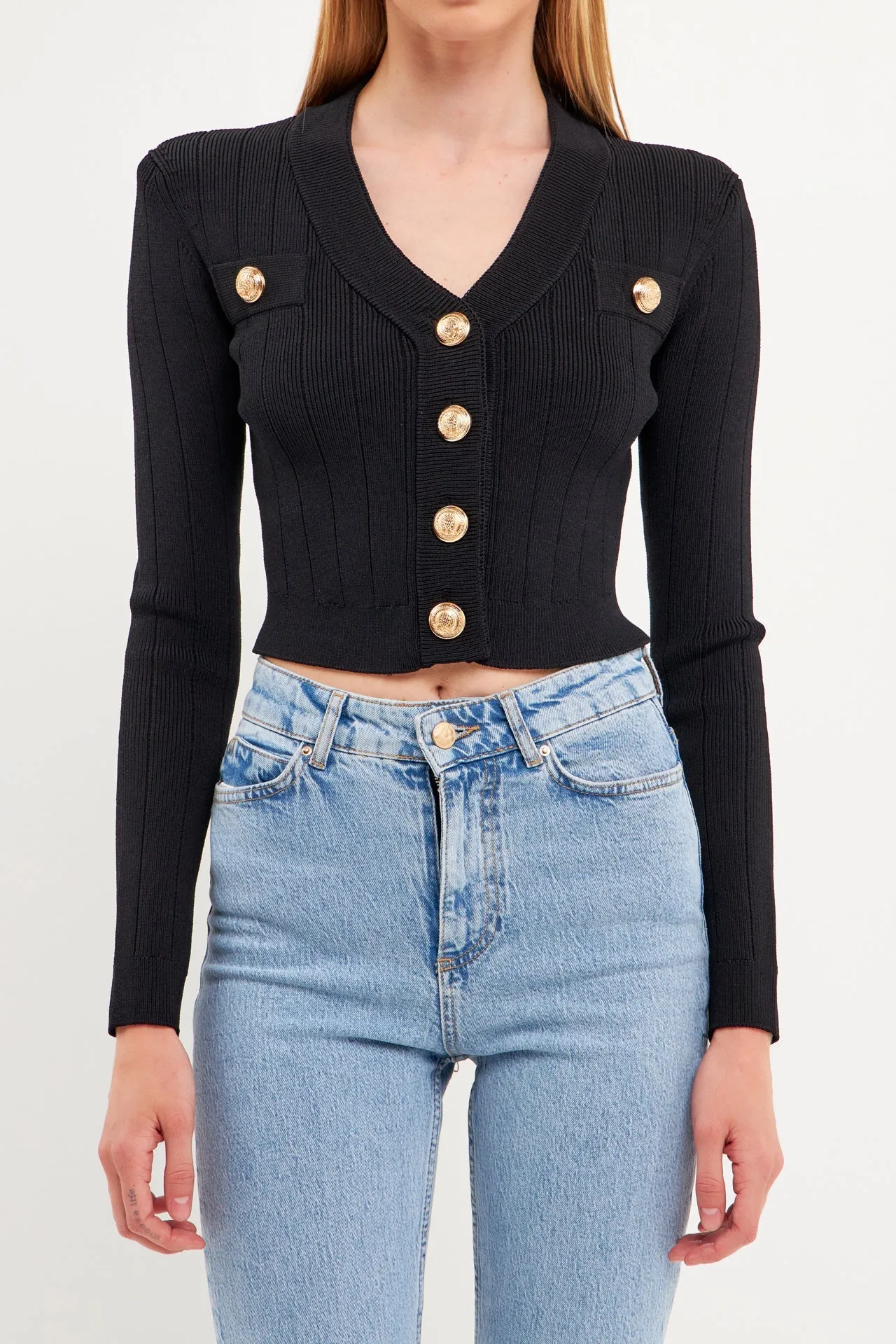 Cropped Cardigan