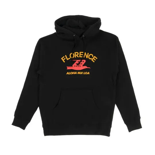 FLORENCE MARINE IWA HOODIE - BLACK