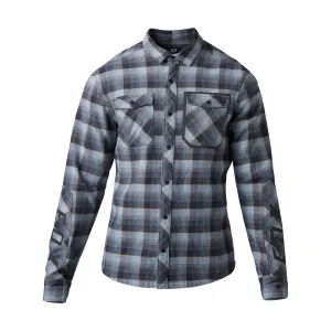 Fox Racing Defend Drive Windblock Flannel Offroad Jacket Gunmetal Blue