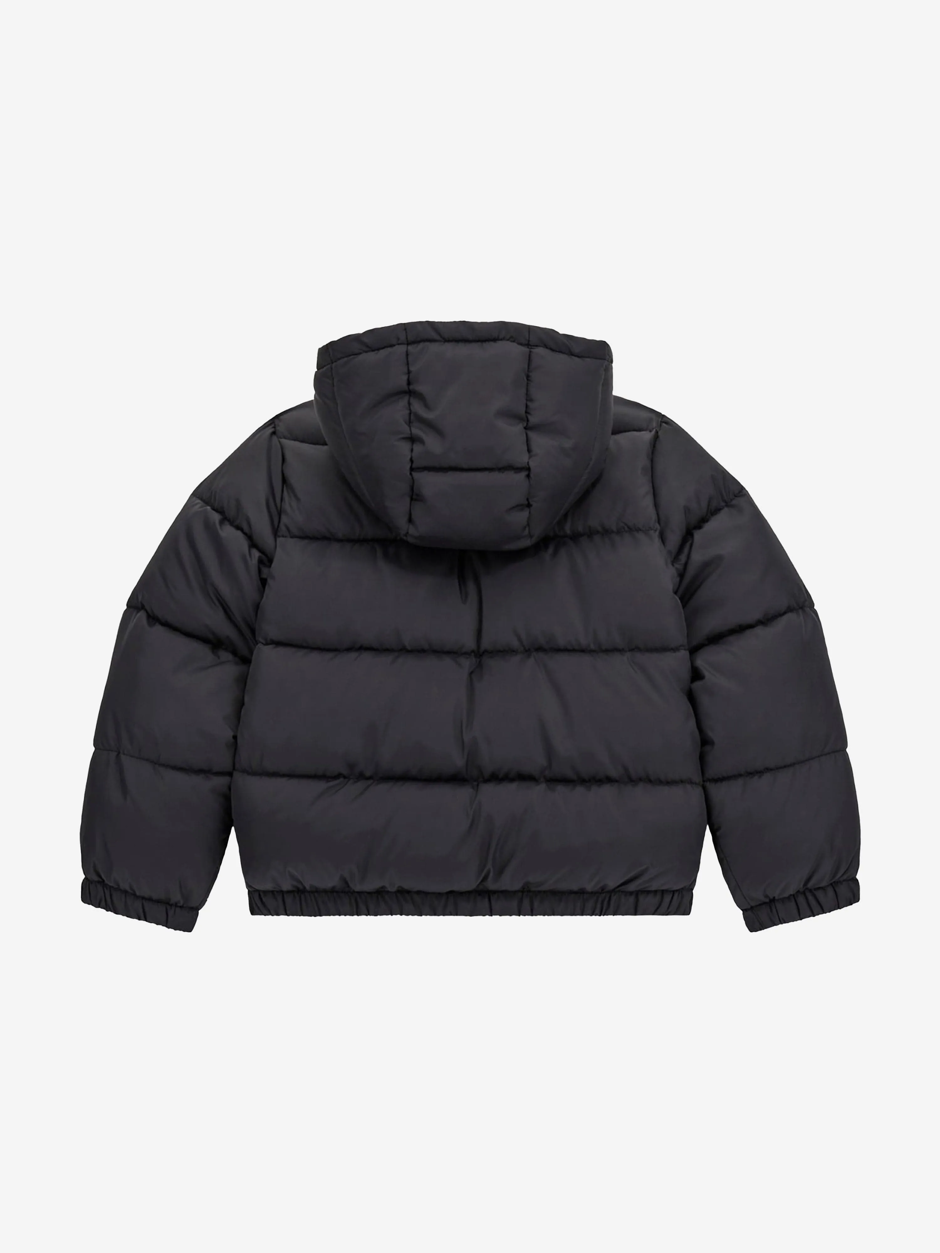 Guess Boys Hooded Puffer Jacket in Black