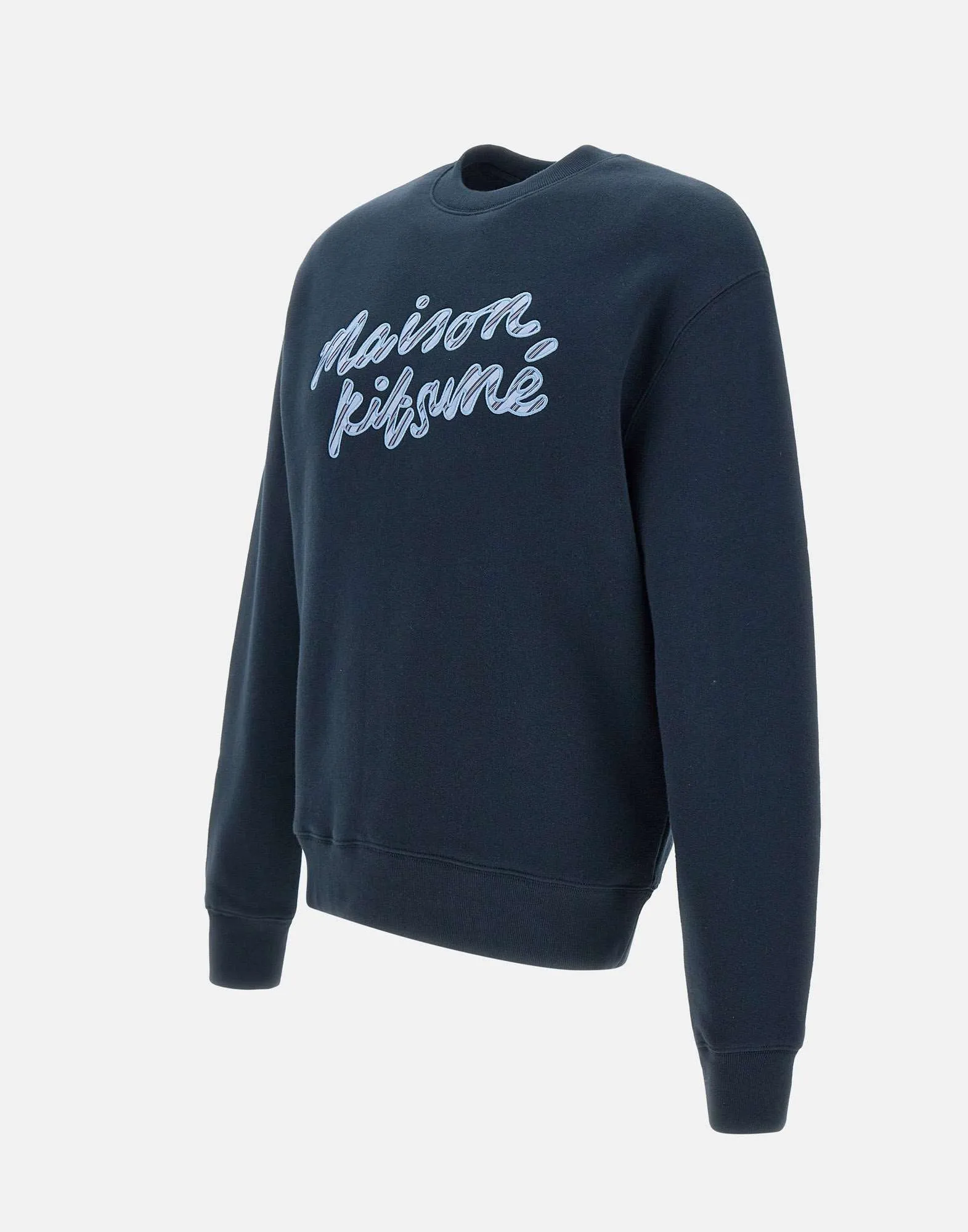 Handwriting Logo Blue Sweatshirt