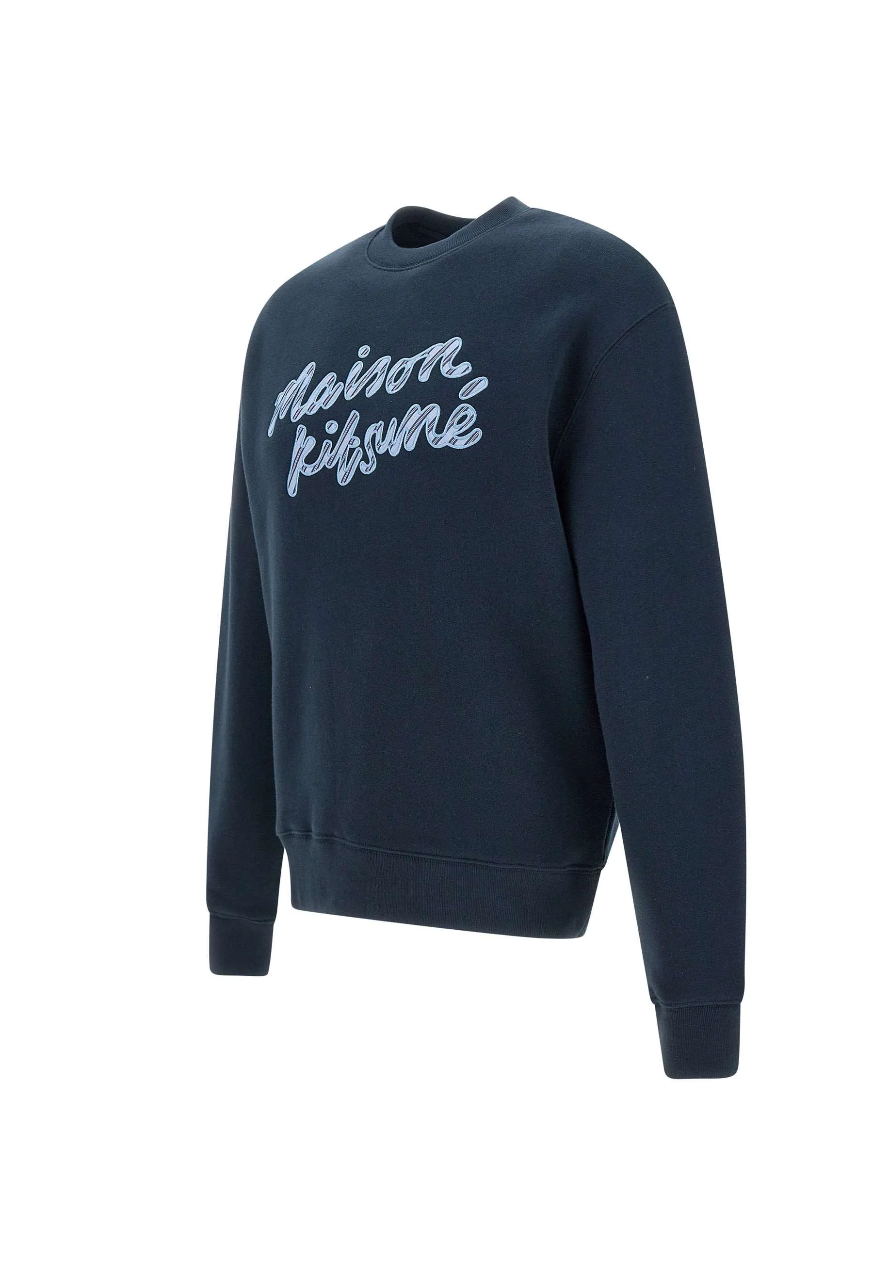 Handwriting Logo Blue Sweatshirt