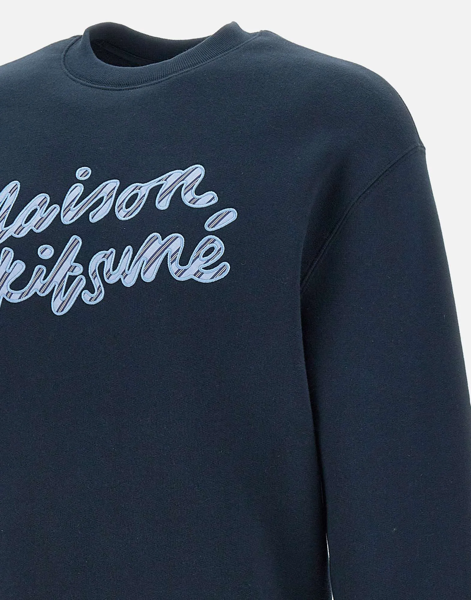 Handwriting Logo Blue Sweatshirt