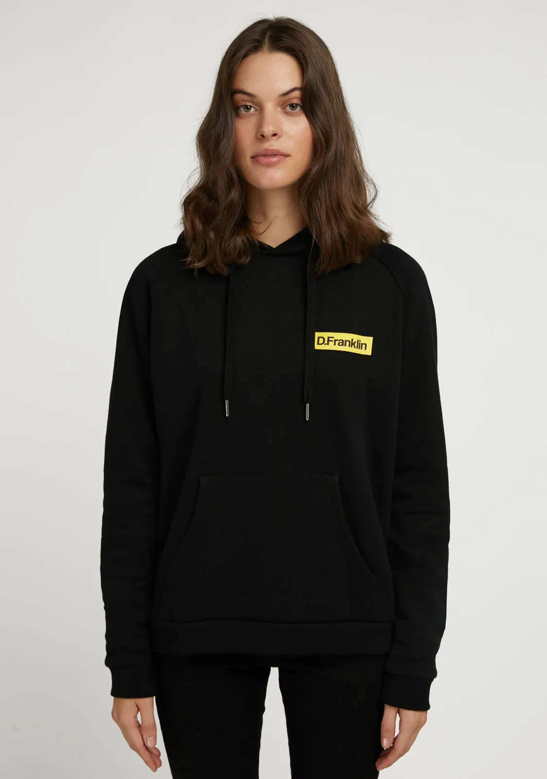 Hoodie Smiley Female Black