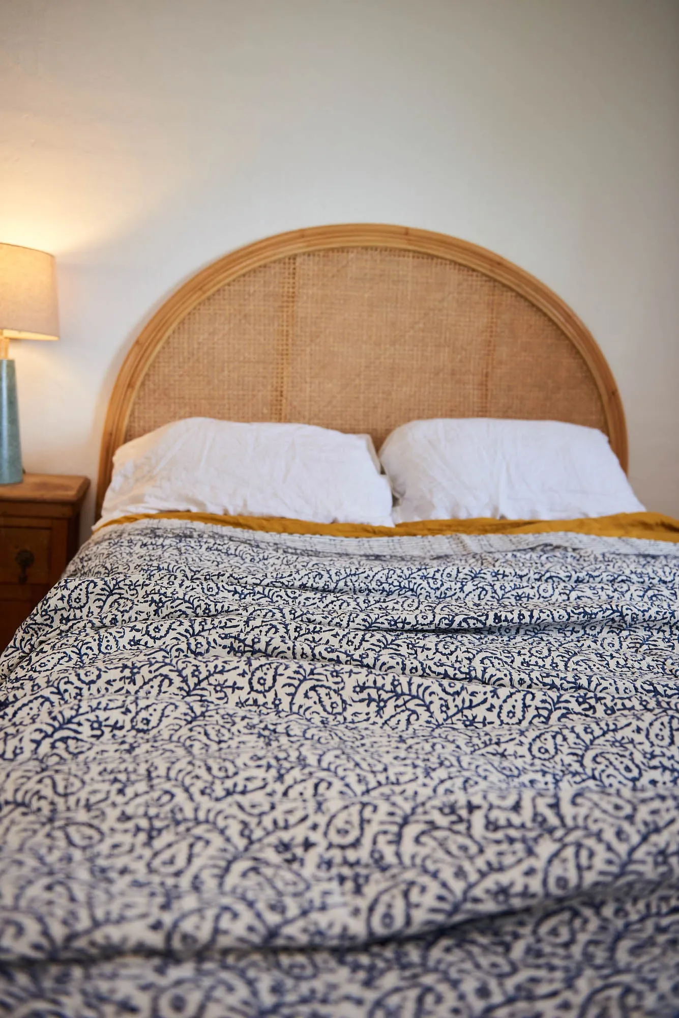 Kantha Quilt Indigo Delight