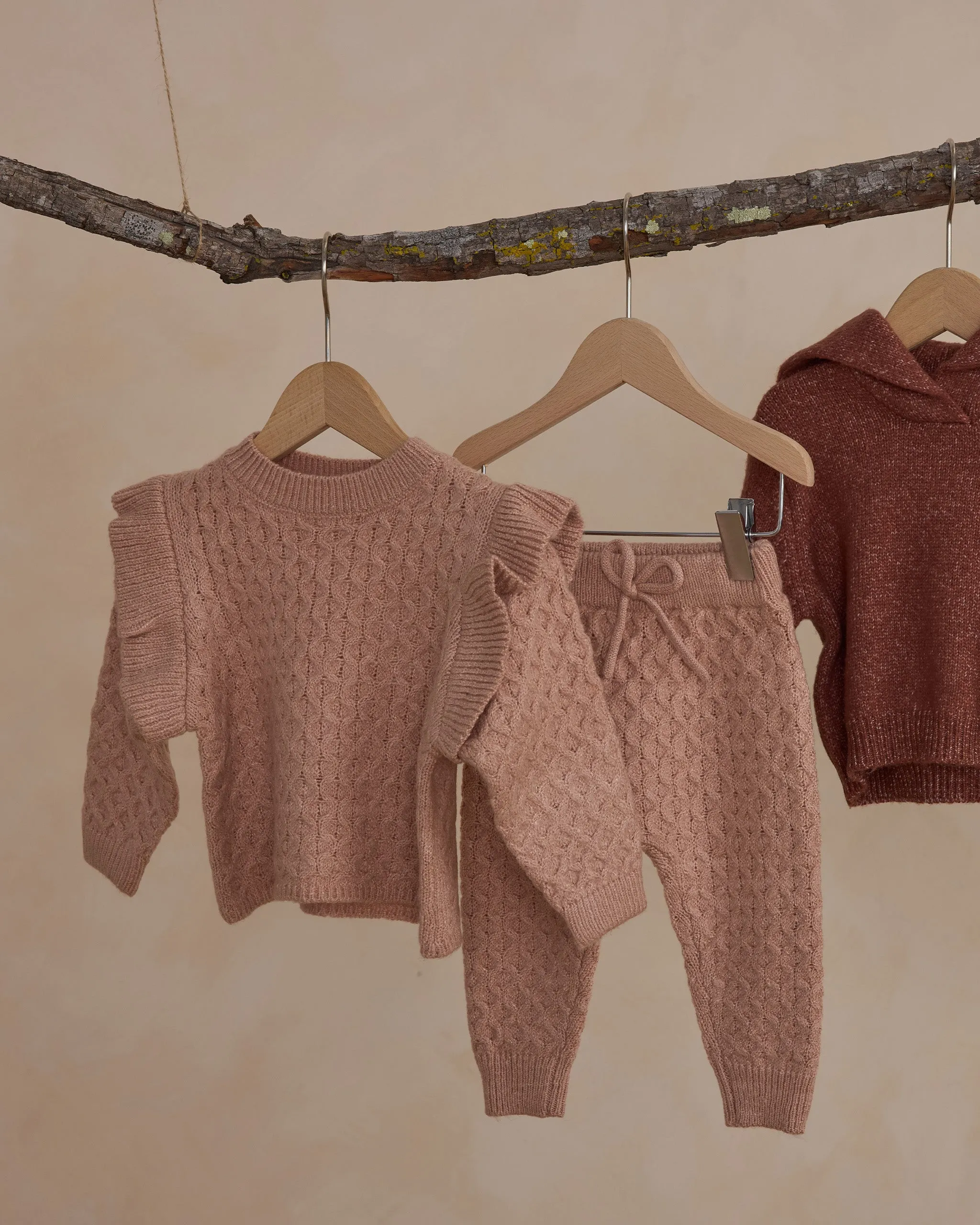 La Reina Sweater || Rose