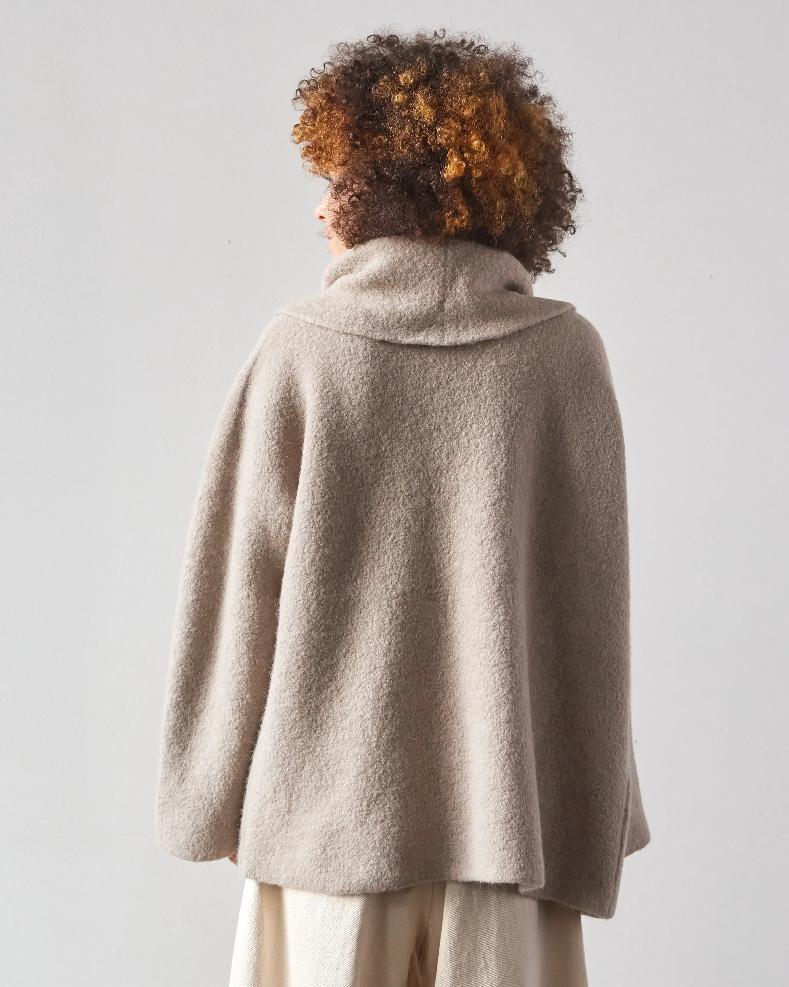 Lauren Manoogian Double Face Coat, Clay