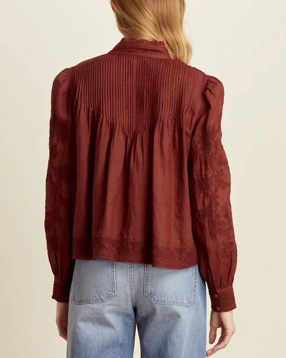 Merlot Amandine Blouse