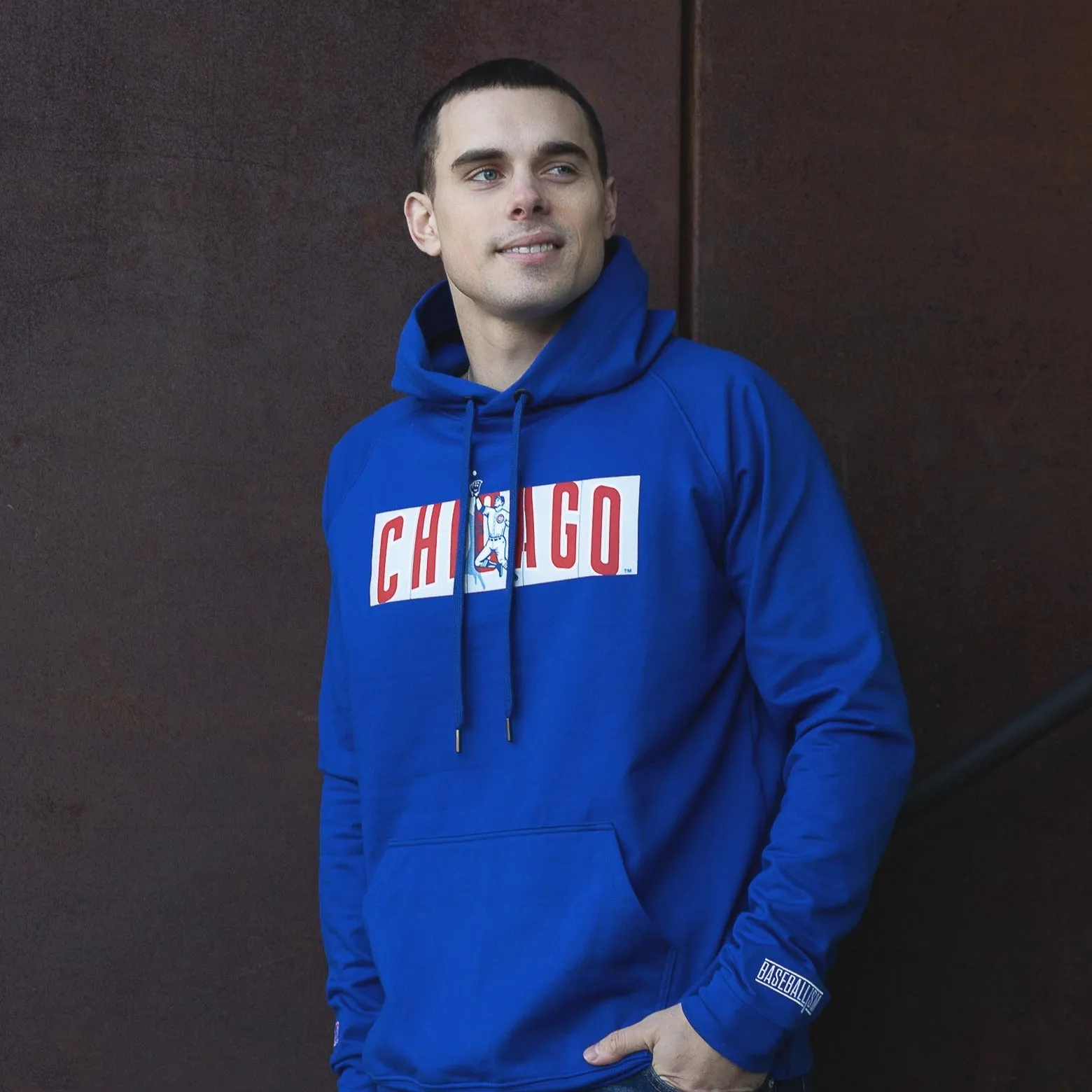 Outfield Fence Hoodie - Chicago Cubs