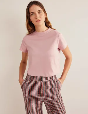 Perfect Cotton Cropped T-Shirt-Milkshake