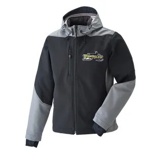 Polaris  Mens Timbersled Softshell Snowmobile Jacket Removable Hood Riding Black