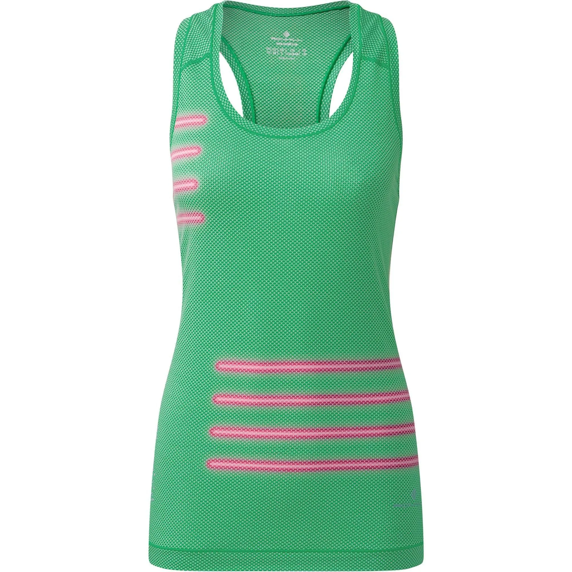 Ronhill Tech Golden Hour Womens Running Vest Tank Top - Green