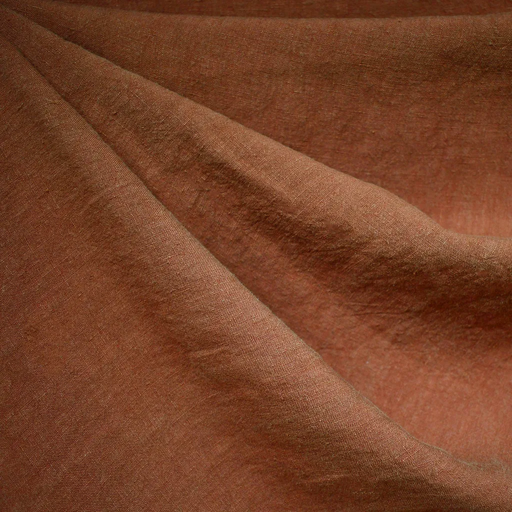 Soft Washed Linen Solid Spice