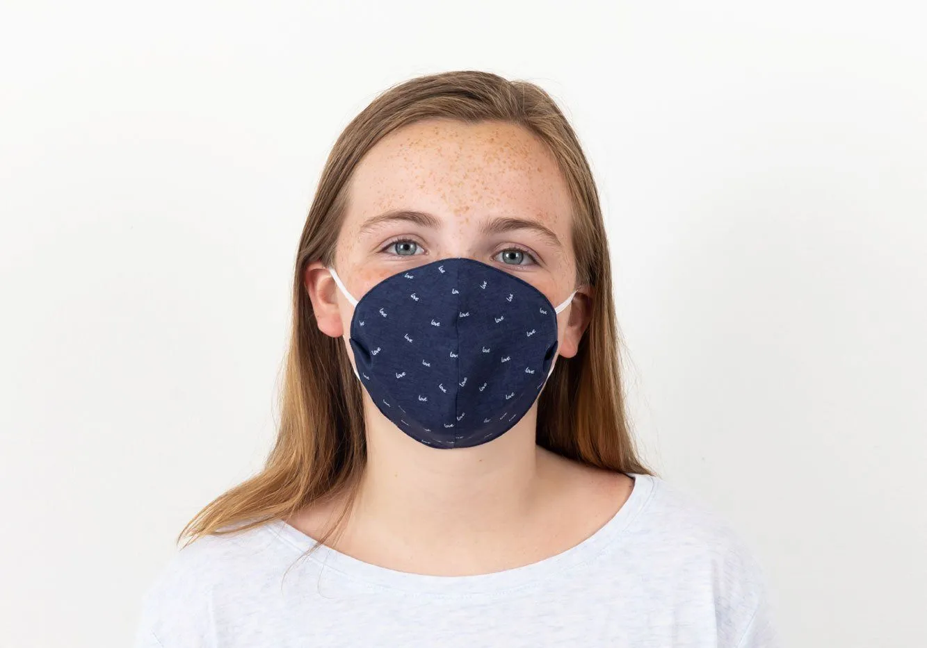 The Children’s Love Print 2-Layer Cone Shape Mask