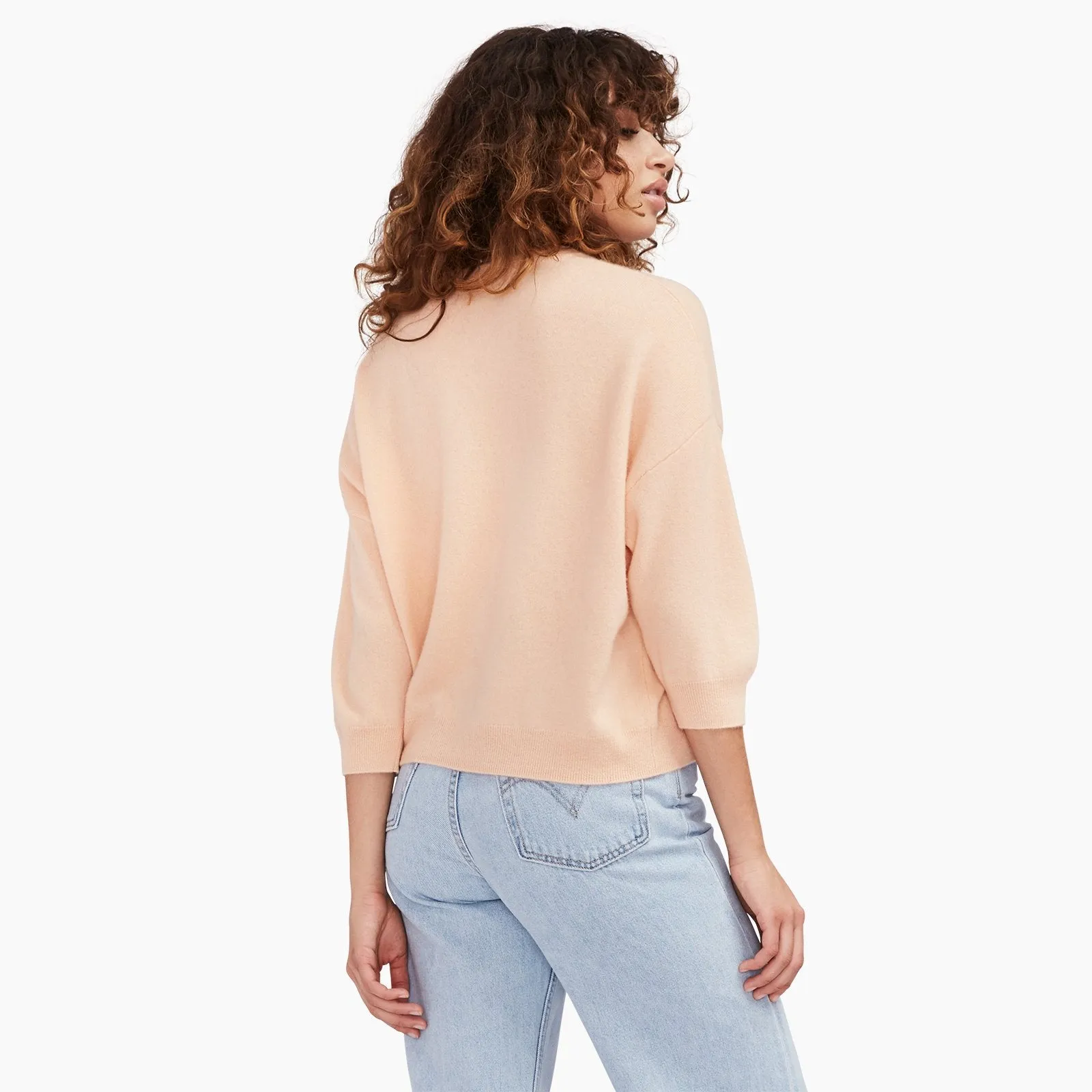 Three- Quarter Sleeve Sweater