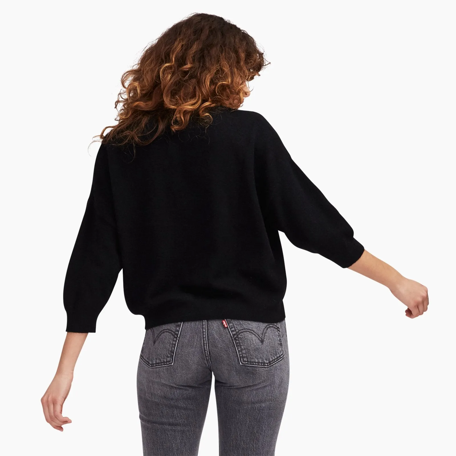 Three- Quarter Sleeve Sweater