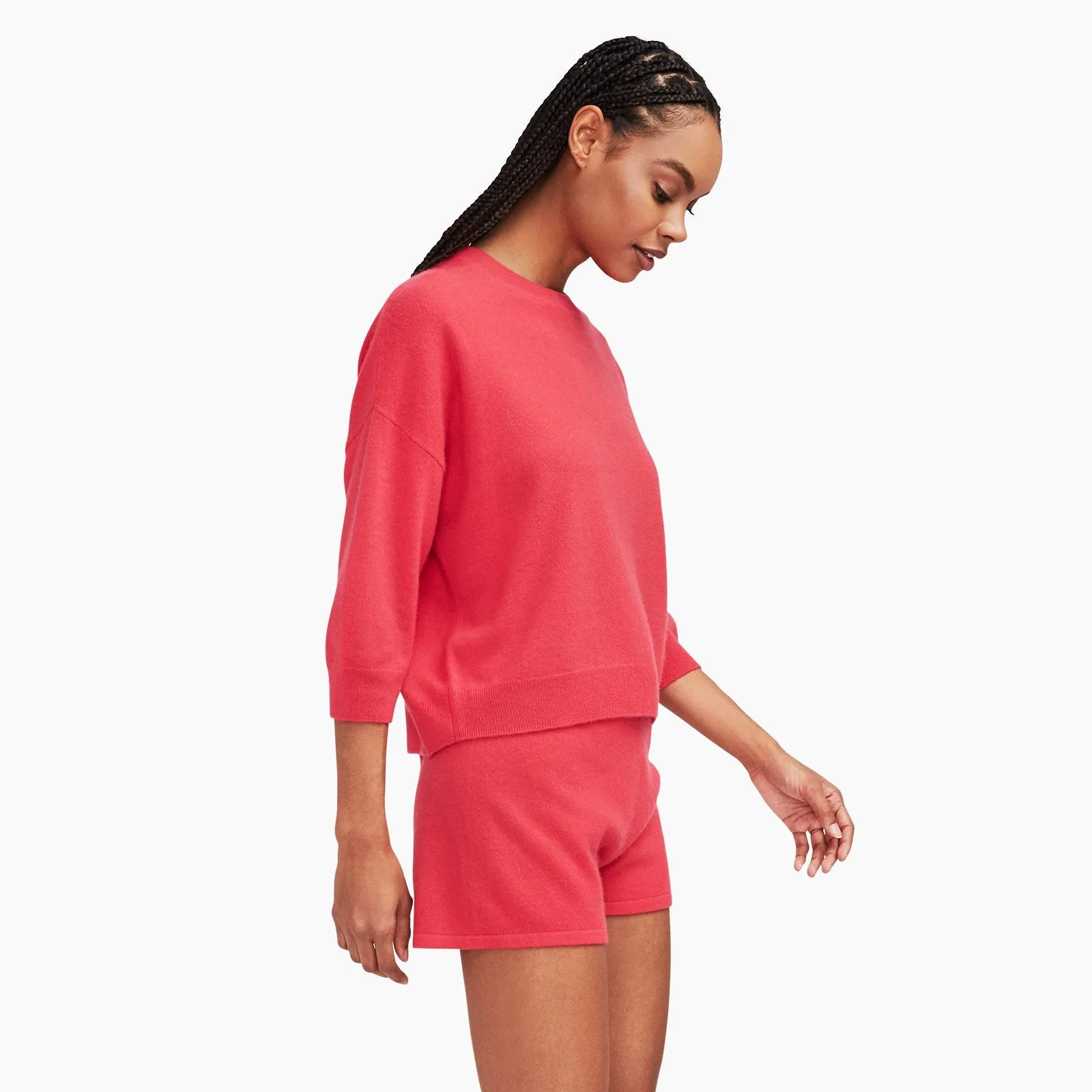 Three- Quarter Sleeve Sweater