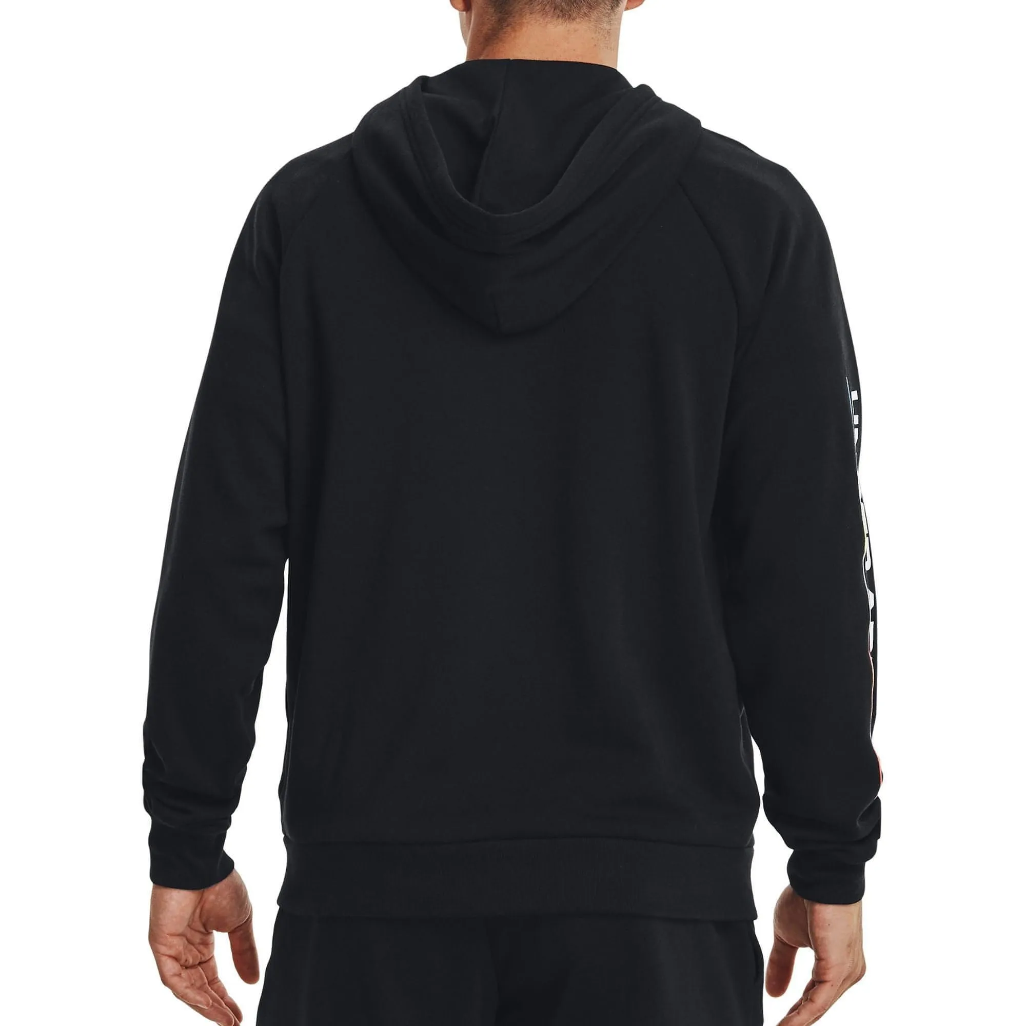 Under Armour Rival Fleece Chroma Full Zip Mens Training Hoody - Black