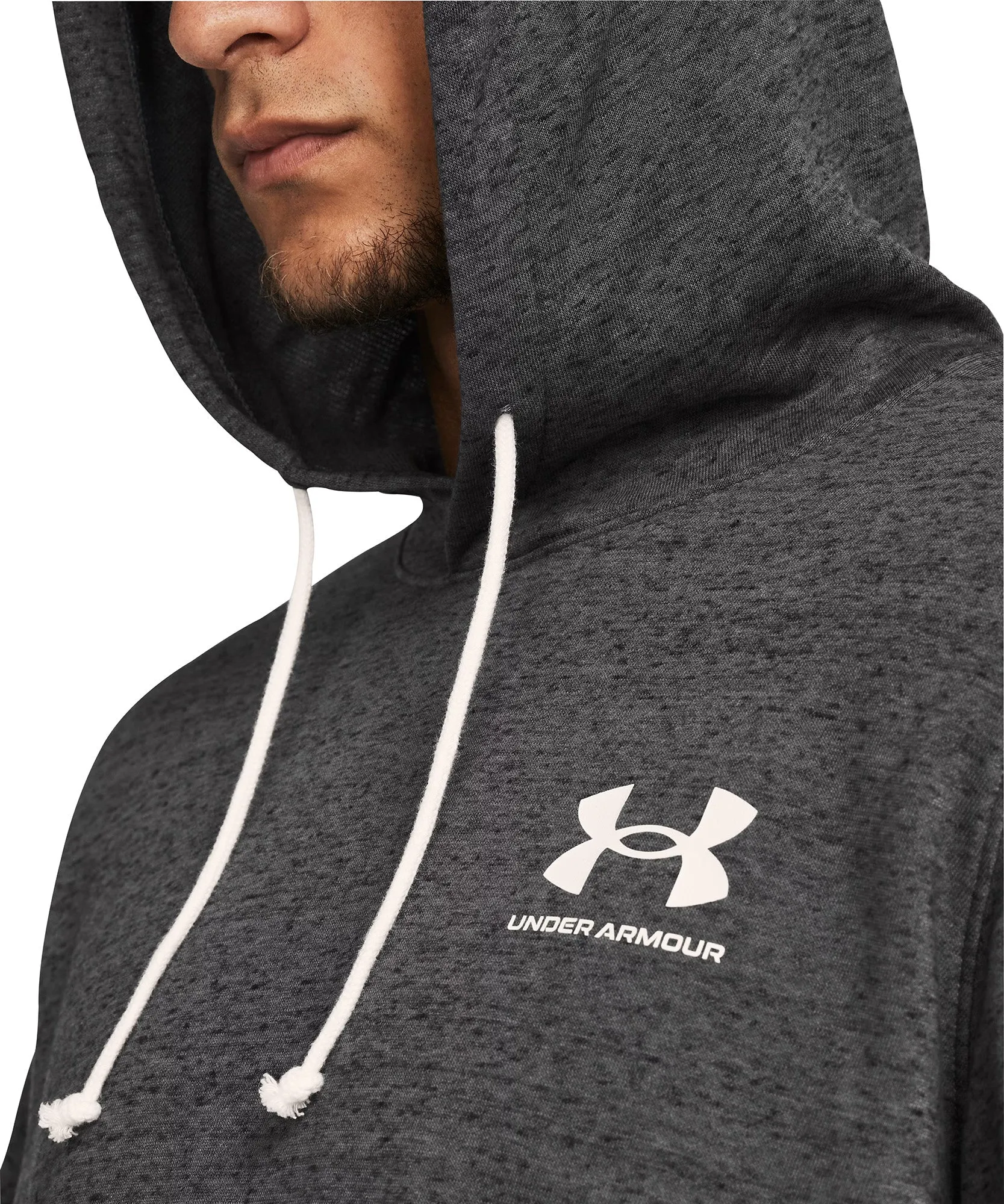 Under Armour Rival Terry Mens Training Hoody - Grey