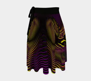 Velvet Flow | Wrap Skirt | Hakan Hisim