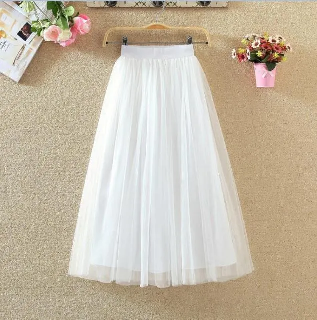 Vintage style Tulle Skirt