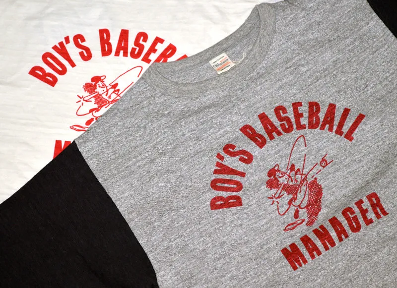 WARE HOUSE "4800 BOY'S BASEBALL" 3/4 Sleeve Baseball T-shirt