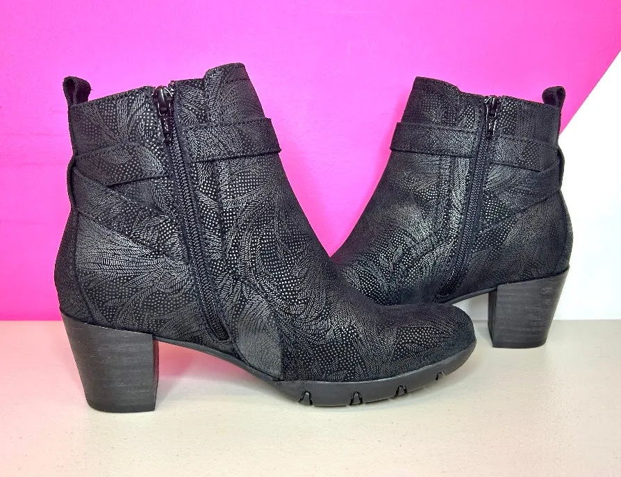 WOLKY NAMPA PATTERNED BUCKLE BOOTIE - 9